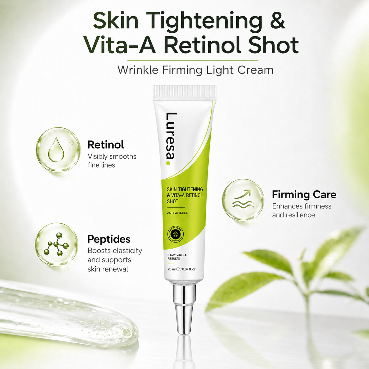 -80% OFF | LURESA™ Collagen Instant Lift Cream – Instantly Firms, Tightens & Improves Skin Quality