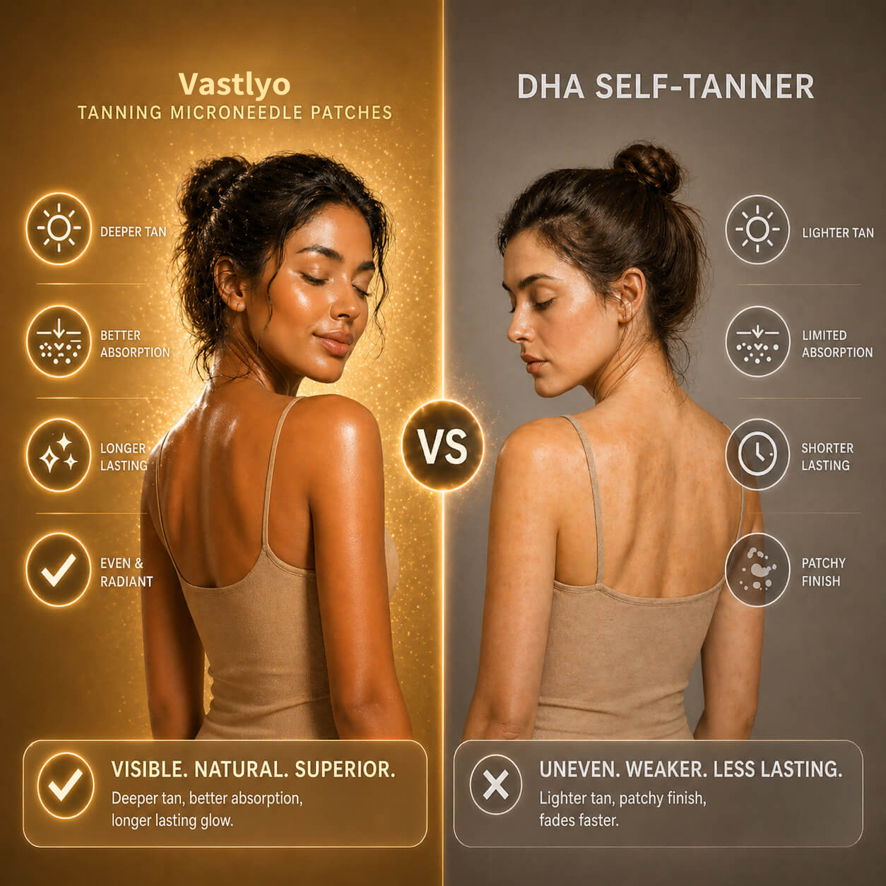 🔥 Get a Sun-Kissed Tan WITHOUT the Sun ☀️ No Mess, No Streaks, No UV Damage!
