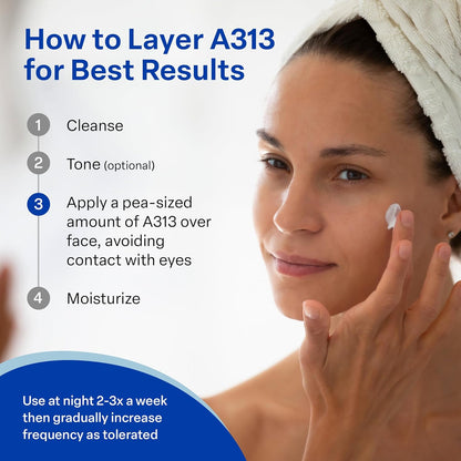 Gather Crest™ A313 Vitamin A Pommade + Ialuset Hyaluronic Acid Anti-Wrinkle Cream