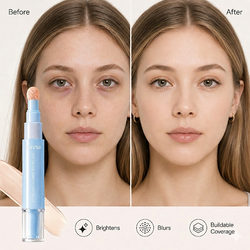 Dual-Effect Concealer & Powder Foundation✨