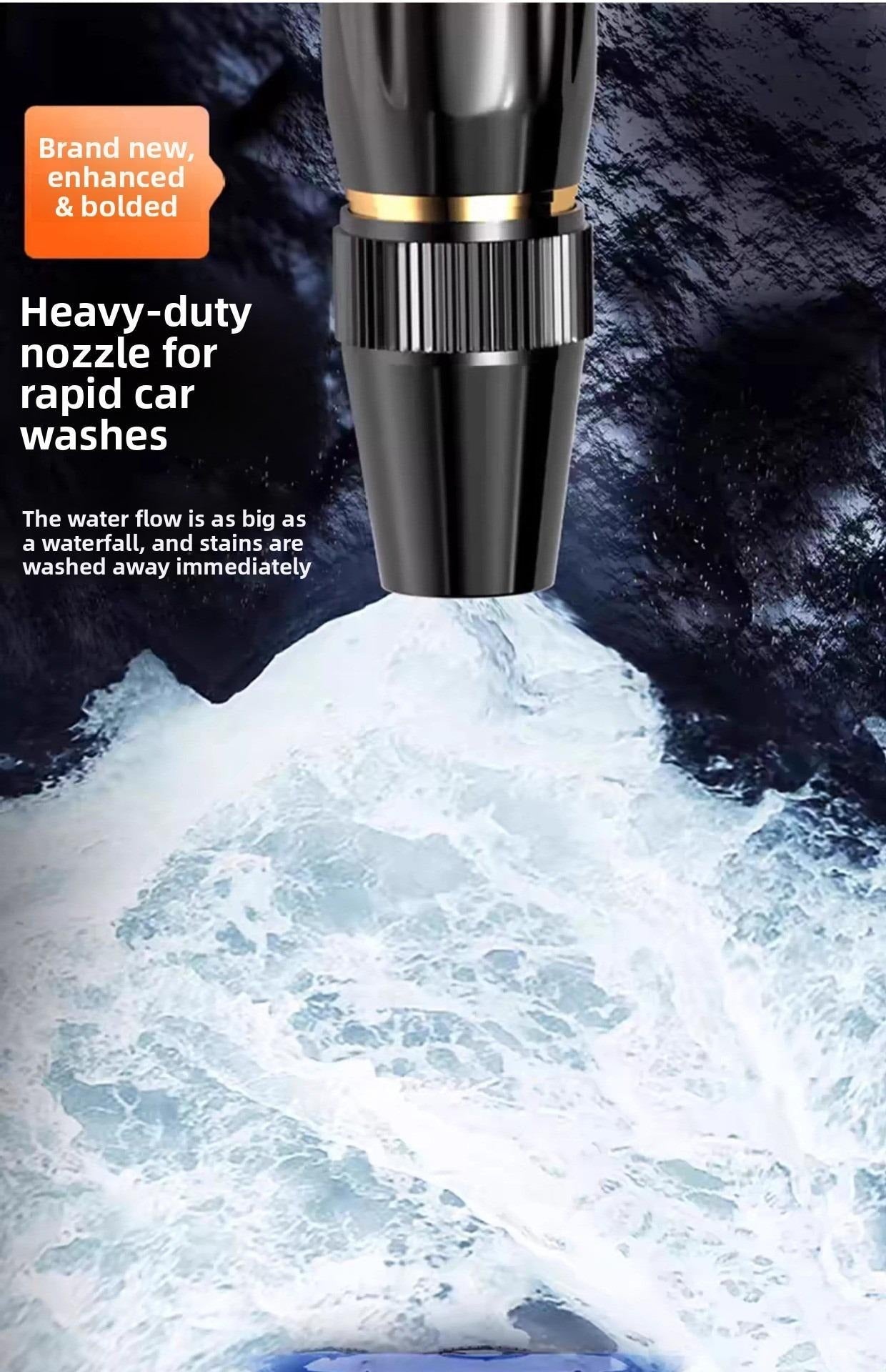 🎉 Buy One, Get One Free! 🎁 High-Pressure Car Wash Spray Gun — An Essential Tool for Watering Flowers & Vegetables and Cleaning Your Beloved Car! 👍